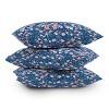 Deny Designs 26"x26" Schatzi Brown Brooke Ditsy Floral Throw Pillow Blue - 4 of 4
