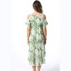 21833-OLV-S Riviera Sun Cold Shoulder Umbrella Dress - 4 of 4