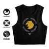 Women's Superman 2025 Hawkgirl Icon Sleeveless Crop Top Tank - 4 of 4