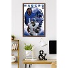 Trends International NFL New York Giants - Malik Nabers 25 Framed Wall Poster Prints - 2 of 4