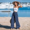 Women's Casual Chic Beach Palazzo Cover Up Pants - Cupshe - 3 of 4