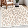 Hauteloom Nuri Tan Outdoor Rug - 3 of 4