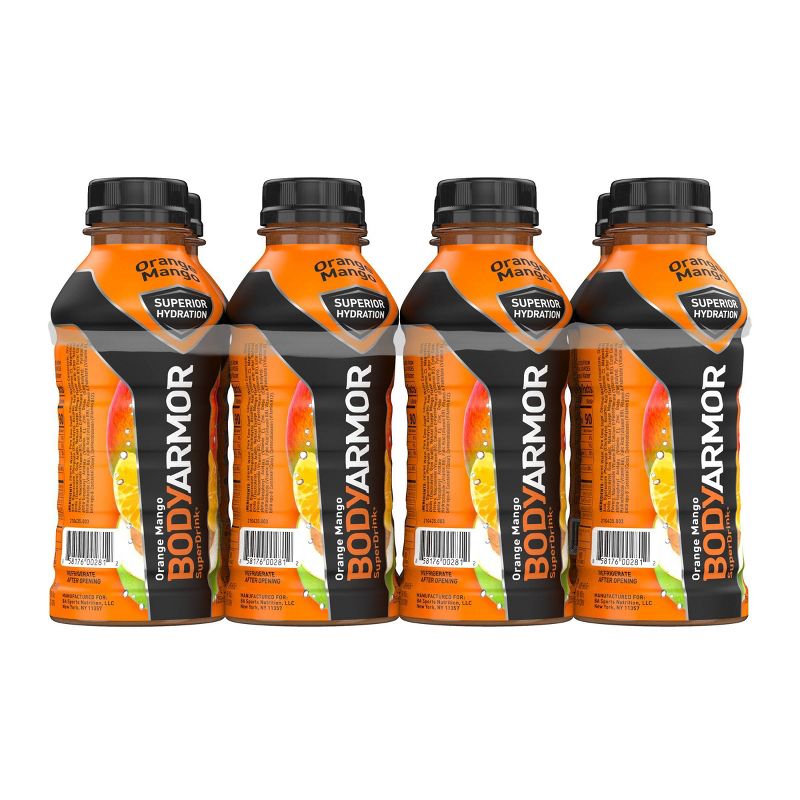 BODYARMOR Orange Mango Sports Drink - 8pk/12 fl oz Bottles, 2 of 12