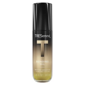 Tresemme Bonding, Reduces Breakage & Finishes Styles, Golden Vanilla & Sandalwood Scent Hair Oil - 1.35 fl oz - 1 of 4