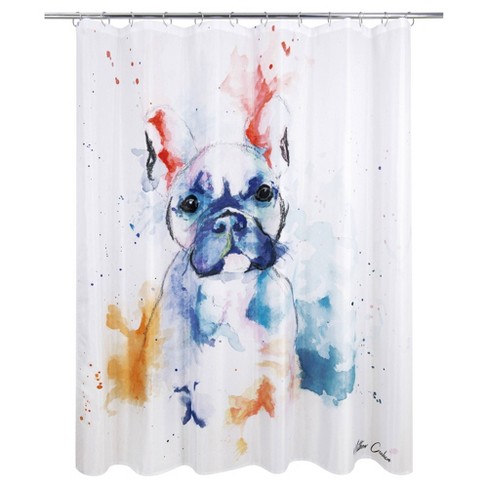 Water Pup Shower Curtain Allure Home, Wamsutta Boston Shower Curtain
