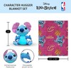 NBA Spin Stitch Hugger Pillow & Silk Touch Throw Blanket Set 40x50 Inches - 4 of 4