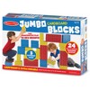 Melissa & Doug Extra-Thick Cardboard Building Blocks - 24 Blocks in 3 Sizes - image 2 of 4