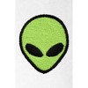 Dalix Alien Embroidery Relaxed Hoodie Soft Fleece Sweatshirt Fit Lounge Mens - 2 of 4