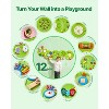 VEVOR Caterpillar Activity Wall Busy Board Panels, 12 Activities, Montessori Sensory Wall Toy for Kids 3-12 Years, Green - 3 of 4