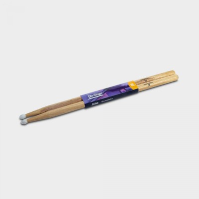 On-Stage Hickory Drum Sticks (2B, Nylon Tip, 12pr) (HN2B)