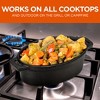 COMMERCIAL CHEF Mini Casserole Dish with Lid, 0.63 Qt. Cast Iron Casserole Dish - 4 of 4