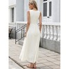 INSPIRE CHIC Women's Sleeveless Square Neck Casual Swing Summer Boho A-Line Maxi Dresses - 3 of 4