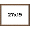 PosterPalooza | Slim Profile Gold Picture Frame - UV Acrylic, Backing Board, Hanging Hardware Included - 2 of 4