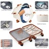 YONWAY Luggage, 20-Inch Carry-On Luggage with Expandable Travel Bag Set, ABS Hard Shell, with Cup Holder - 2 of 4