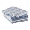 Design Imports Stonewash Blue Asst Everyday Dishtowel Set/5 - 3 of 4