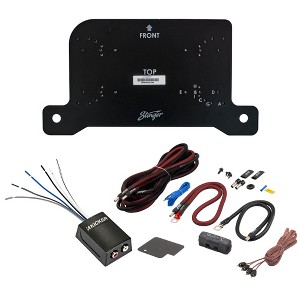 Stinger Under Seat Amp Bracket + Wiring Kit for Wrangler JL & Gladiator JT - 1 of 4
