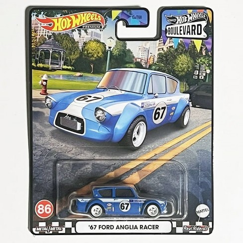 Hot Wheels Premium Boulevard 86 67 Ford Anglia Racer blue Target