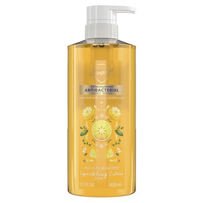 Safeguard Antibacterial Hand Wash Sparkling Citrus Scent, 15.5oz