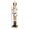 Fun Express Giant Classic Wood Holiday Nutcracker with Scepter, 5 Ft - 4 of 4