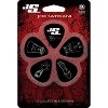 D'Addario Joe Satriani Signature Guitar Picks 10-Pack Black Medium - 3 of 4