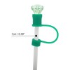 Unique Bargains Gemstone Straw Cover Cap 4 Pcs - 2 of 4