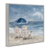 Stupell Industries Serene Beach Chairs, 14" x 11" - 3 of 4