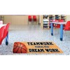 Ashley Productions® The Original Fun Mat™, Mat Runner, 15.5" x 47", Basketball Teamwork - 3 of 4