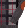Hope & Henry Boys'  Crewneck Pullover Sweater with Elbow Patches, Infant - 3 of 4