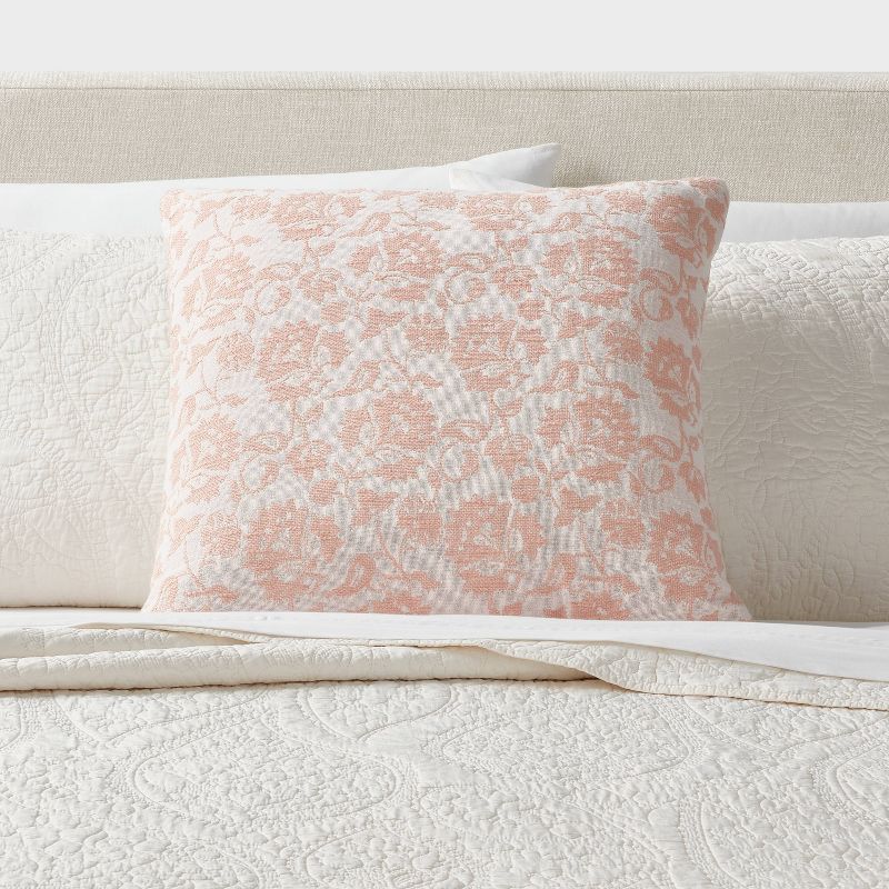 Printed Floral Dec Pillow Euro - Threshold™, 2 of 5