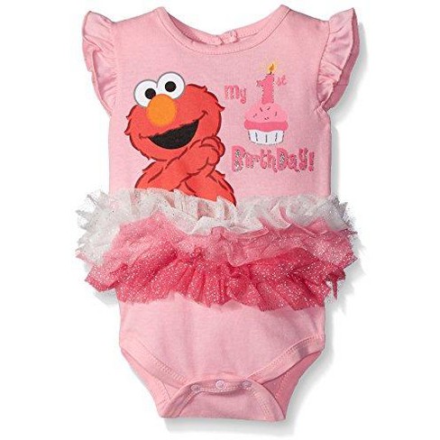 Elmo first birthday outfit girl sale