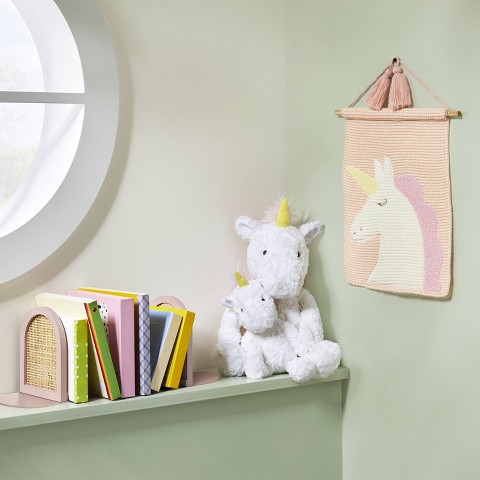 Детские мягкие игрушки Cloud Island Unicorn Plush Animal with Mini Plush - 2pk - Cloud Island™: 14" Fantasy Theme, 310g Weight