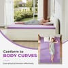 Itopfox 2 Inch Gel Memory Foam Mattress Topper, Ventilated Soft Pressure Relief, Breathable Bed Topper, CertiPUR-US Certified - 3 of 4