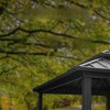 DSVIMOY Canopies and Gazebos,BBQ Gazebo Outdoor with Shelves Serving Tables, Gazebo Pavilion for Garden, Gray, 97.24"*71.65"*99" - 3 of 4
