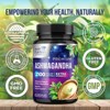 Ashwagandha 2,100 mg Extra Strength Stress & Mood Support with Black Pepper - 60 Count;120 Count - 4 of 4