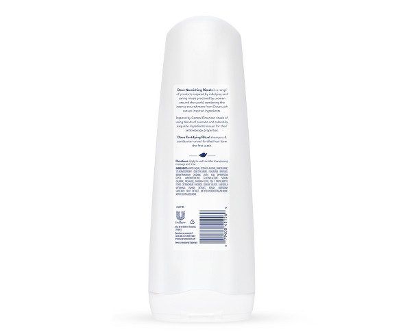 Dove Beauty Nourishing Secrets Fortifying Ritual Avocado Conditioner - 12 fl oz