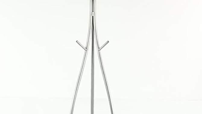 Contemporary Coat Rack Silver - Olivia &#38; May, 2 of 5, play video