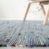 Rag Rug RAR121 Hand Woven Indoor Rugs - Safavieh - 3 of 4