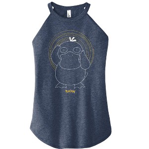 Women's - Pokémon - Psyduck Graphic High Neck Tank - 1 of 3