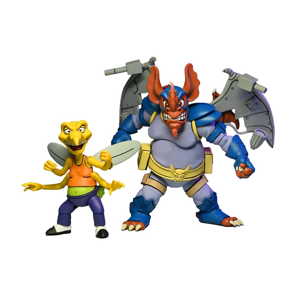 Photos - Action Figures / Transformers Teenage Mutant Ninja Turtles  - Wingnut and Screwloose 7" Action Figure - 2pk(Cartoon)