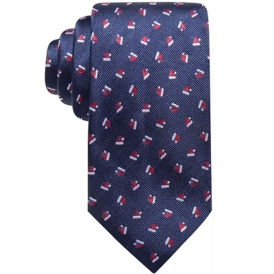 Club Room Mens Santa Hat Self-tied Necktie