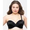 Curvy Couture Women's Smooth Strapless Multi-Way Bra - 2 of 4