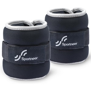 Sportneer Ankle Weights, Leg Weight Wrist Weight Straps 2 x 1 kg - 1 of 4