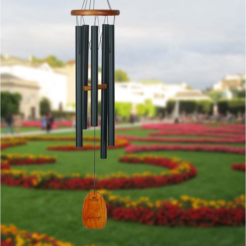 Woodstock Wind Chimes Signature Collection, Chimes of Mozart, Green/Verdigris Wind Chime, 3 of 9