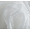 HLC.ME Semi Sheer Voile Light Filtering Transparent Window Curtain Grommet Panels - Set of 2 - 4 of 4