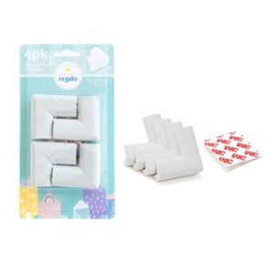 Regalo Home Safety Gray Corner Cushion Large - 4pk - 1 of 4