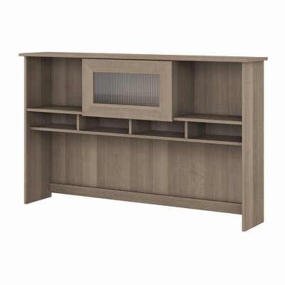 Cabot 60W Hutch Ash Gray - Bush Furniture