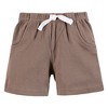 Hudson Baby Infant Boy Shorts Bottoms 4-Pack, Safari Scene - 4 of 4