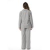Cocoom Striped Long Sleeve Pajama Pants Set with Notch Collar  Cozy & Stylish Sleepwear - 3 of 4