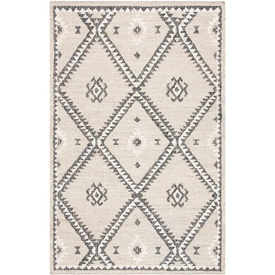 Kilim Klm761 Hand Woven Area Rug - Grey/black - 5'x8' - Safavieh : Target