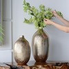 KWPZQEB Aluminum Vase, Elegant Flower Vase for Home, Office Decor, Modern Layered Chisel Vase for Wedding Housewarming Gift - 4 of 4